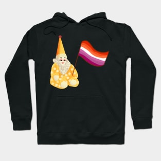 small and knowing lesbian clown Hoodie